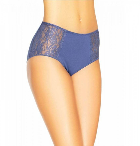 Figi z wysokim stanem Loren Teyli - granatowy