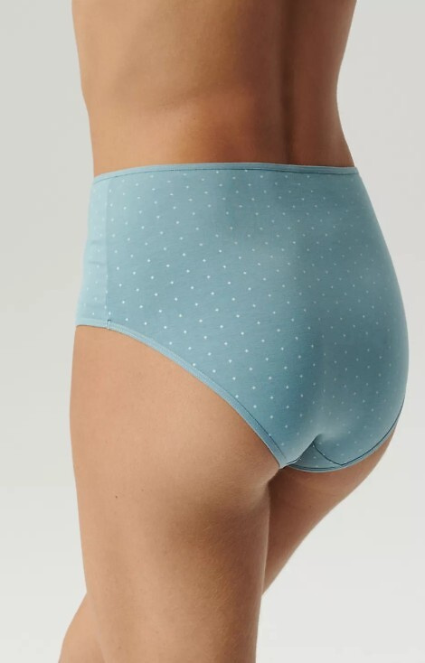 Figi damskie 3LP-223 A'3 Atlantic - rose-ecru-szmaragdowy