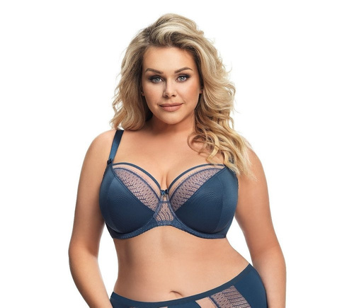 Figi damskie K 637 Faro Gorsenia - niebieski