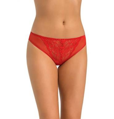 Figi damskie Glamour Teyli - czerwony