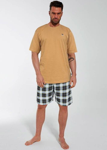 Piżama męska 326/183 Nature III Cornette - niebieski