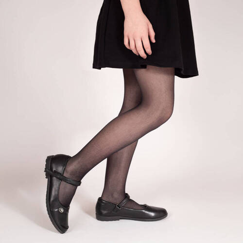 Rajstopy gładkie 20 den 141701 Nicol - czarny