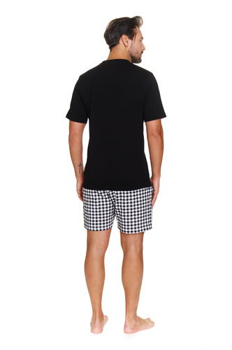 PMB.7214 Piżama Męska Doctor Nap - black