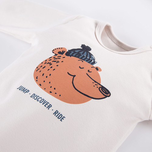 Body dziecięce Jump Eevi - ecru