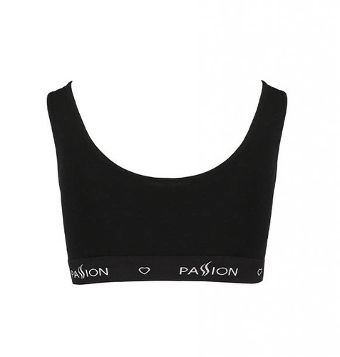 Biustonosz miękki PS004 Passion czarny