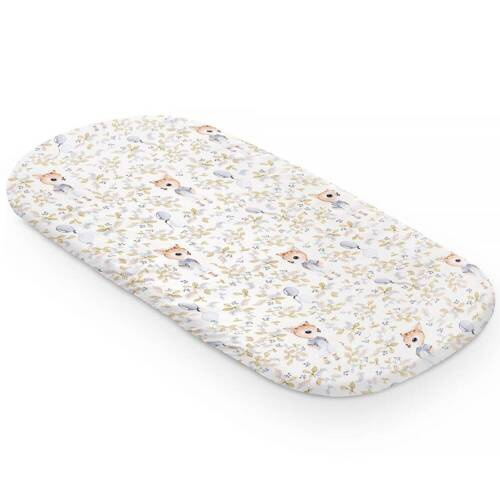 Prześcieradło bambusowe z gumką Deer&Balloons Yosoy