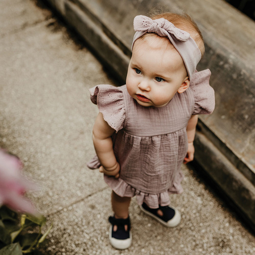 Sukienka muślinowa Botanic Eevi - wrzos