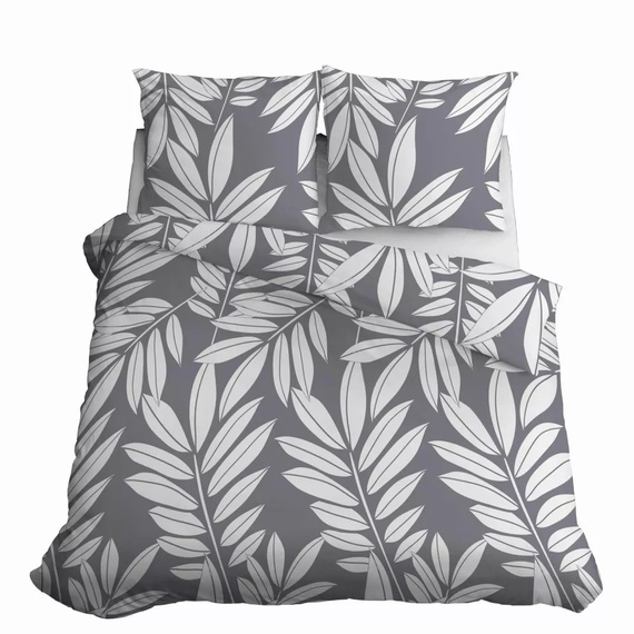 Pościel bawełniana 4964A liście Detexpol