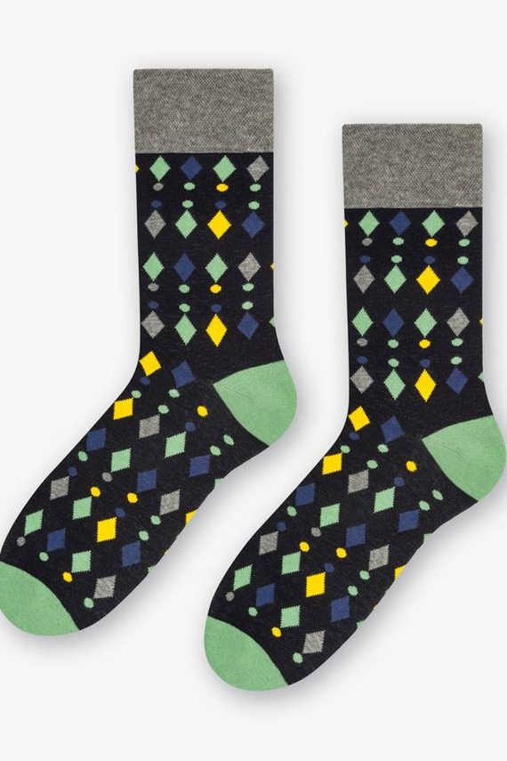 Skarpety męskie Elegant 051 garniturowe czarny 128