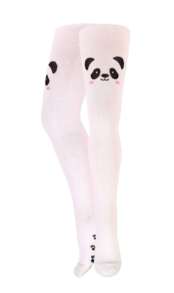 G28.59N Rajstopy Dziewczęce Cottoline Gatta 401 white/lurex