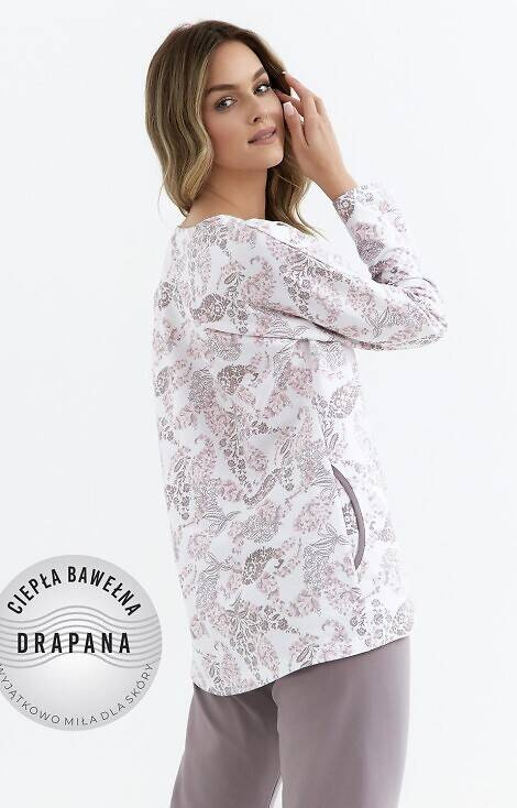 Piżama damska 430 Cana - kakao