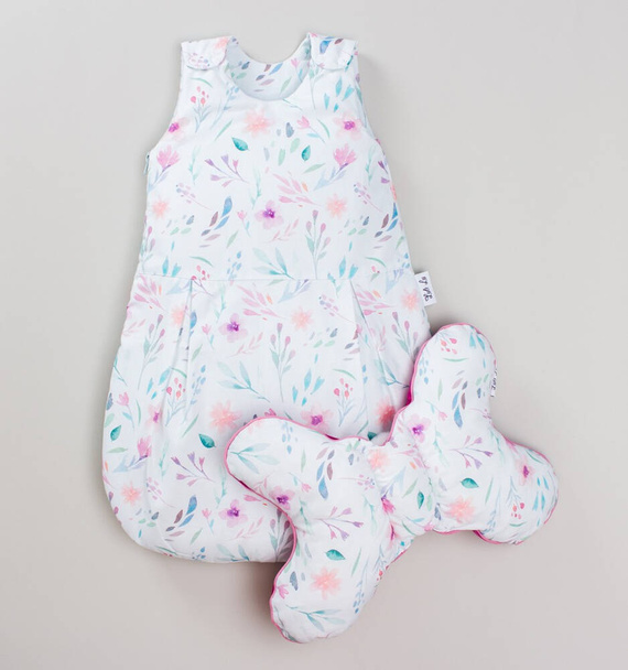 Śpiworek niemowlęcy z poduszką LUL-0035 Blooming Spring Luli Lu