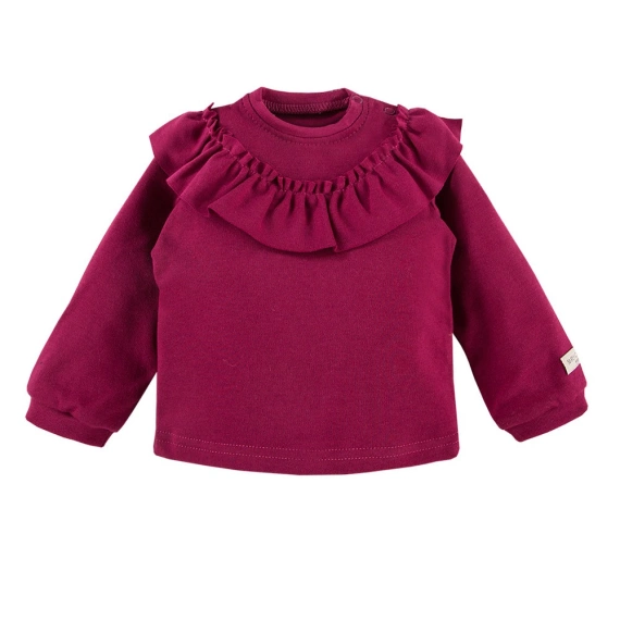 Bluza dresowa "SIMPLY COMFY" Eevi bordo