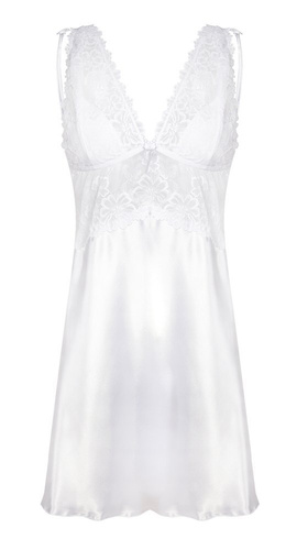 Halka satynowa Alexandra DKaren - biały