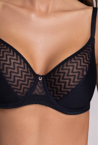 Biustonosz soft 2103 Ava - czarny