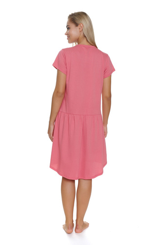 Koszula ciążowa i do karmienia 9445 Doctor Nap - coral