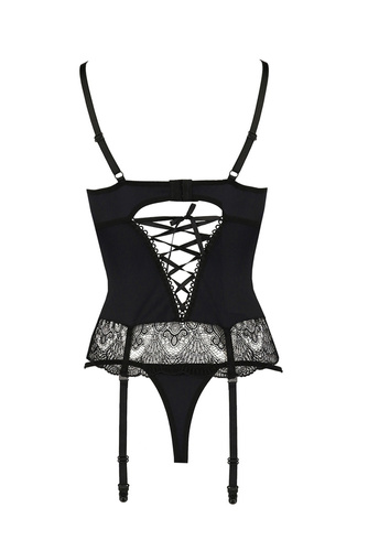 Gorset damski Alina Corset Casmir czarny 