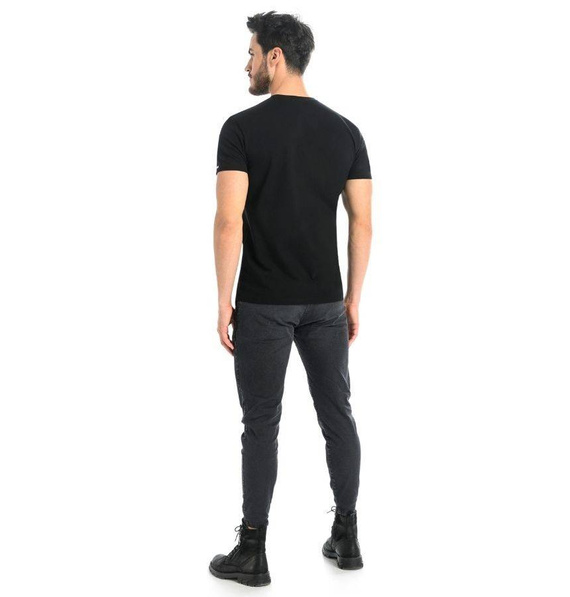 Teyli T-Shirt Męski Bawełniany Dany V- czarny