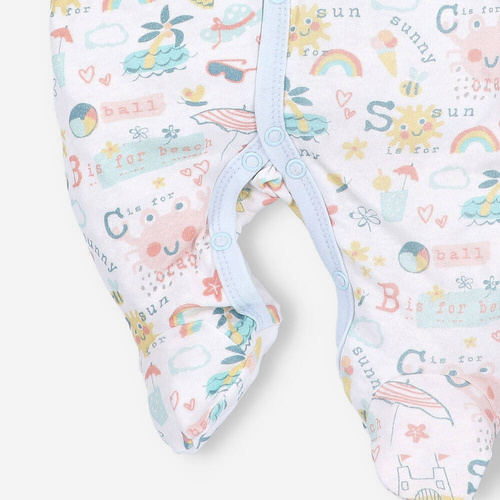 Pajacyk bawełniany Sunny Nini druk 