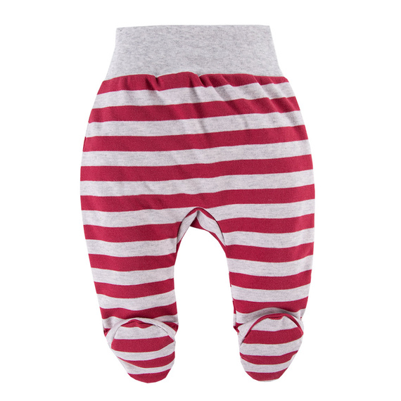 Półśpiochy niemowlęce 2-pak Ancymon Eevi - szary/czerwony