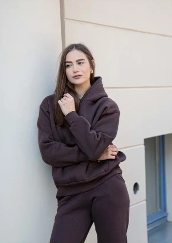 Komplet dresowy Randi Dkaren - czekoladowy