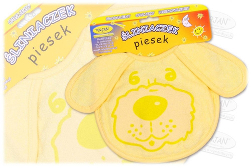 Śliniak piesek TERJAN szary