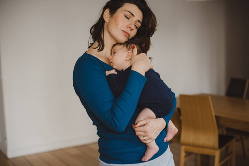 Bluzka ciążowa i do karmienia Tummy Milk&Love poseidon