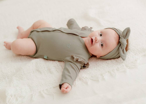 Body rozpinane Basic Koala - beżowy