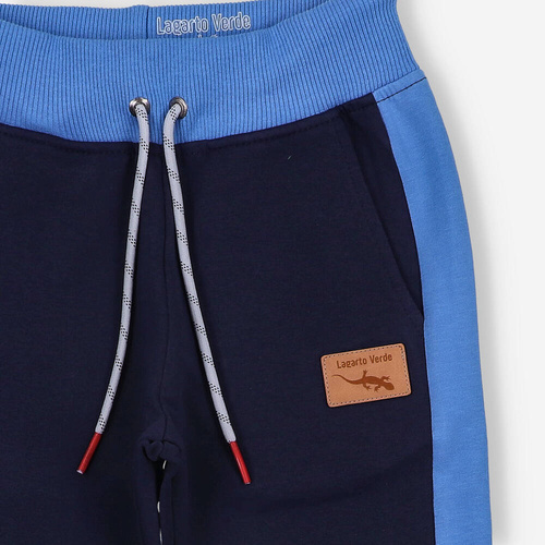 Lagarto Verde Spodnie dresowe dla chłopca- granatowy