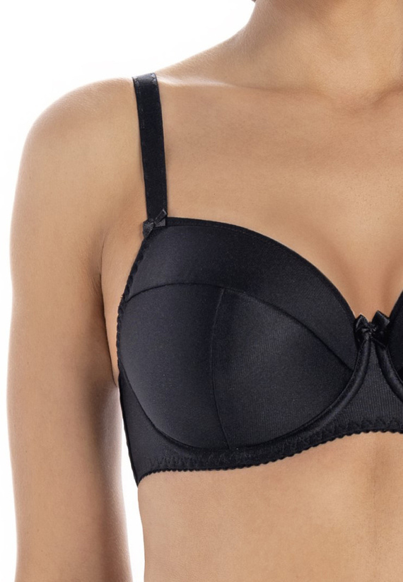 Biustonosz usztywniany 2032 Rimma Teyli - czarny