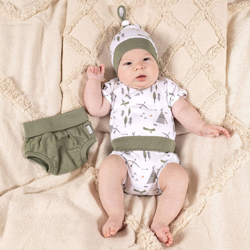 Rozpinane body z krótkim rękawem 206094 Bruno Nicol 