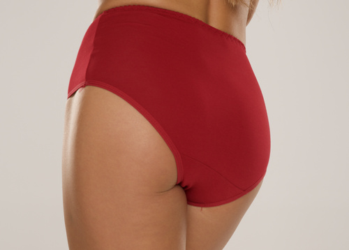 Figi wysokie 018 Sara De lafense - bordowy