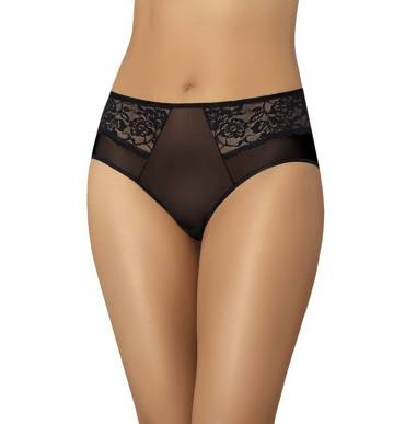 Figi damskie wysokie Vida Teyli - czarny