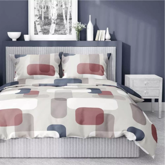 Pościel Satin Stories Detexpol 5487 B | Miękka bawełna satynowa, elegancki zestaw prezentowy