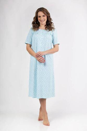 Koszula damska 013  Regina -zielony