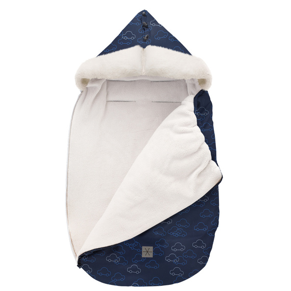 Śpiworek do fotelika Winter Pinokio - granat