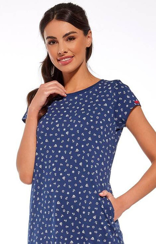 Koszula nocna 094/270 Ariel 2 Cornette granatowy