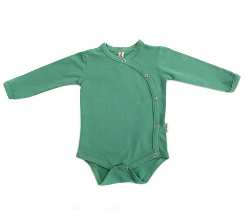 BOD.4290 Body z długim rękawem rozpinane Doctor Nap - wasabi