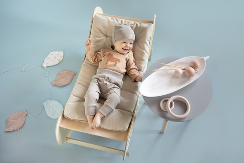 Body z długim rękawem Wooden Pony Pinokio - brąz