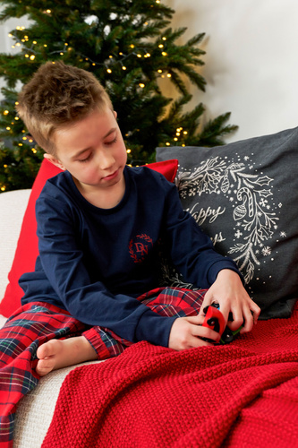 PDU.7129 Piżama dziecięca Unisex Doctor Nap - navy blue