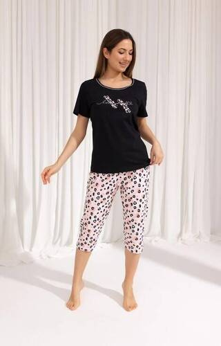 Piżama damska 689 Regina - czarny