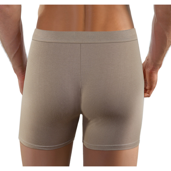 Bokserki męskie BM03 Neutral Sesto Senso - ciemnobeżowy