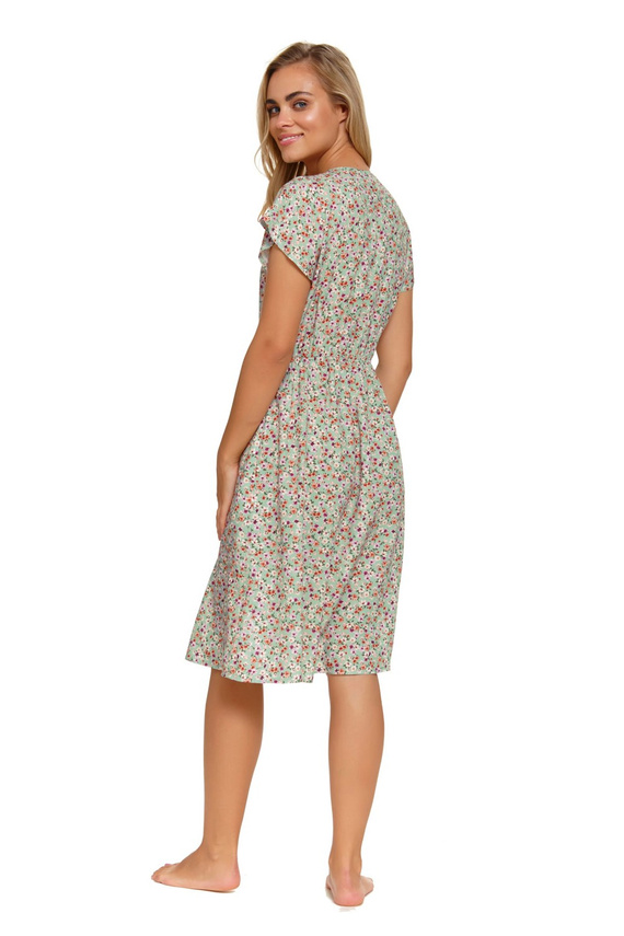 Doctor Nap 5136 – koszula nocna ciążowa i do karmienia w kwiaty