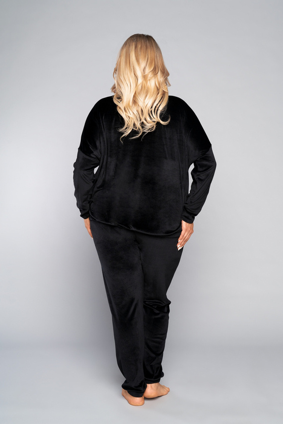 Komplet Damski dł. rękaw, dł. spodnie Juga Italian Fashion camel