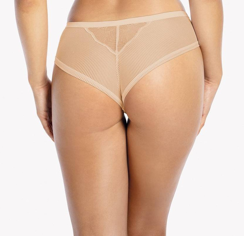 Brazyliany Figi Damskie GFB 1059   Ursula  Gaia -czarny