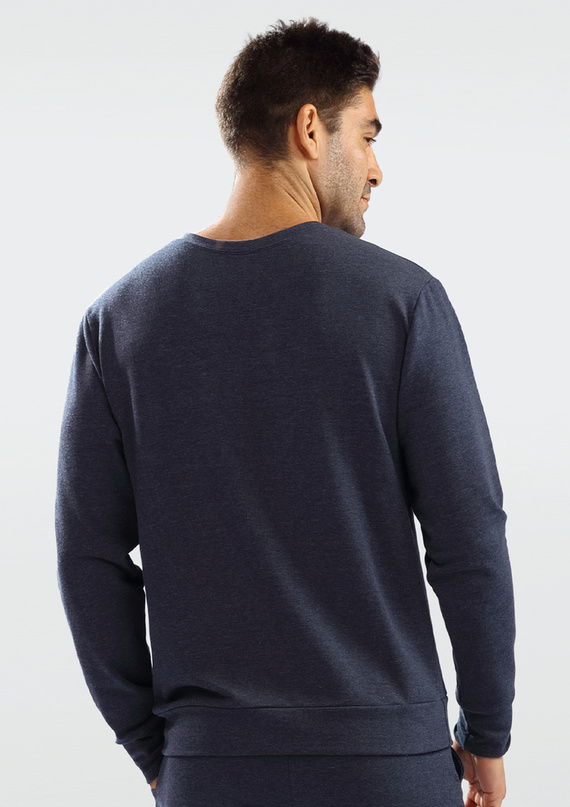 Bluza męska Justin Dkaren - jeans