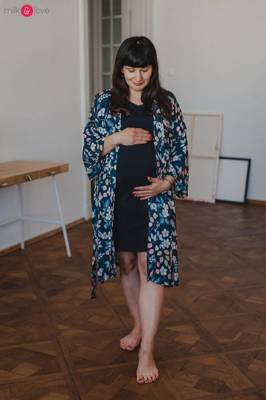 Szlafrok bambusowy Forest Milk&Love