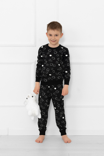 Dziecięca piżama Wito – 100% bawełna MEGA SOFT, wzór owieczki Italian Fashion 