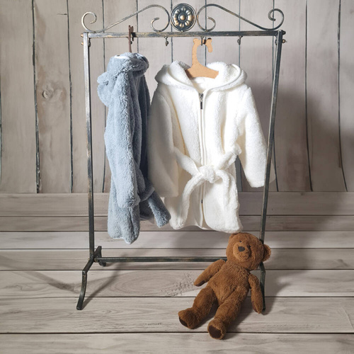 Szlafrok dziecięcy 019 22 "Basic" Nicol - szary