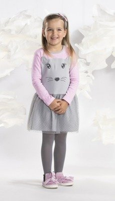 14430 A Sukienka bawełniana "MYSZKA" Nicol